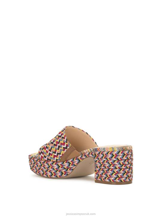 Kalyani Platform Slide in Multi WovenJessica Simpson 6JRJ4