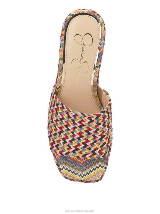 Kalyani Platform Slide in Multi WovenJessica Simpson 6JRJ4
