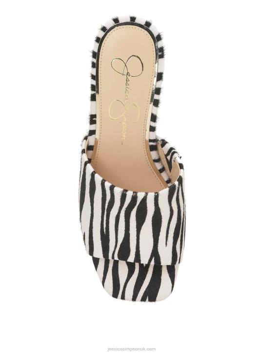 Kalyani Platform Slide in ZebraJessica Simpson 6JRJ163