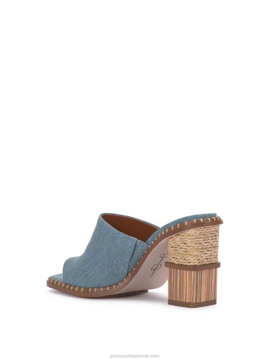 Lendrila High Heel Mule in DenimJessica Simpson 6JRJ285