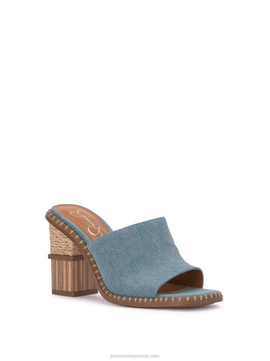 Lendrila High Heel Mule in DenimJessica Simpson 6JRJ285