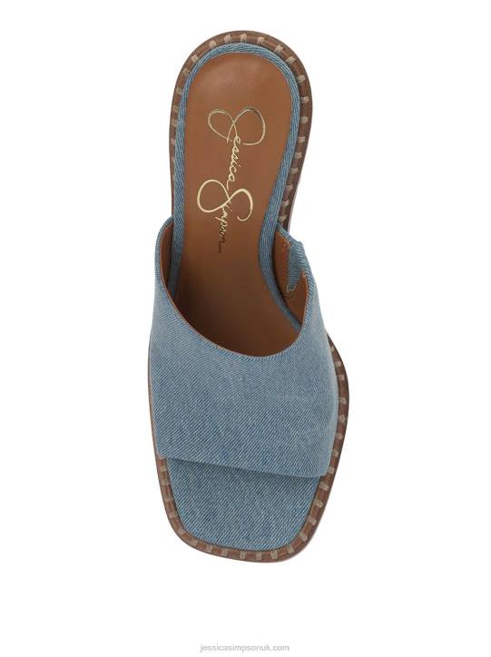 Lendrila High Heel Mule in DenimJessica Simpson 6JRJ285