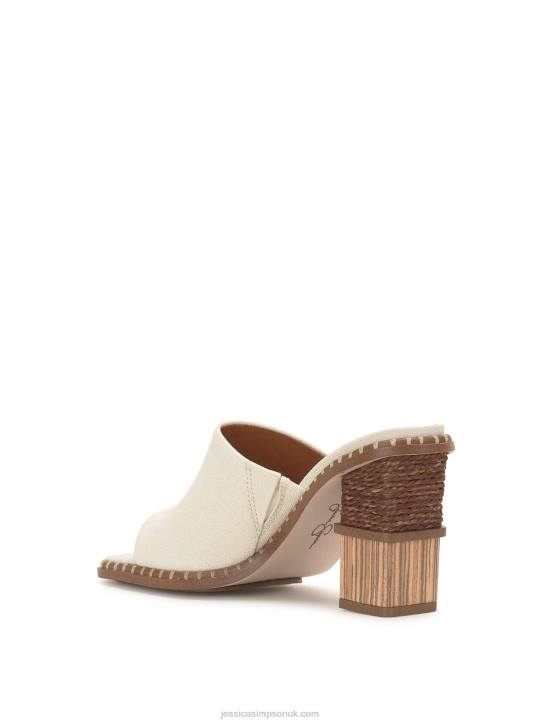 Lendrila High Heel Mule in NaturalJessica Simpson 6JRJ287