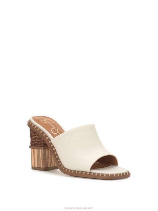 Lendrila High Heel Mule in NaturalJessica Simpson 6JRJ287