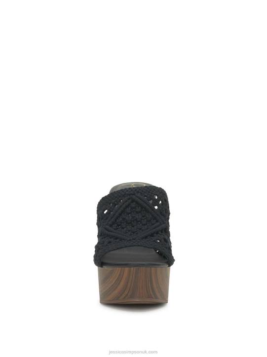 Shelbie Platform Slide in BlackJessica Simpson 6JRJ159