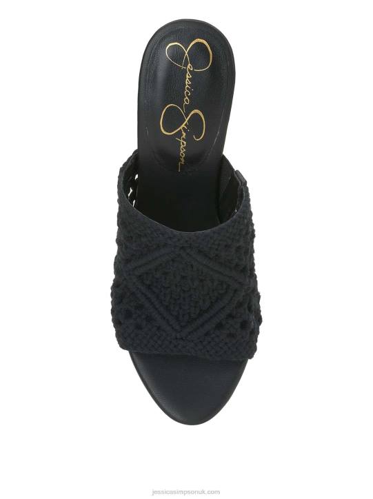 Shelbie Platform Slide in BlackJessica Simpson 6JRJ159