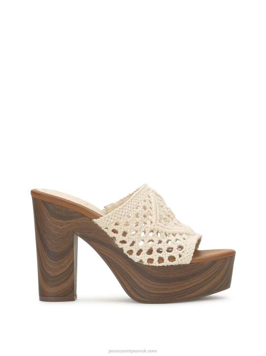 Shelbie Platform Slide in NaturalJessica Simpson 6JRJ158