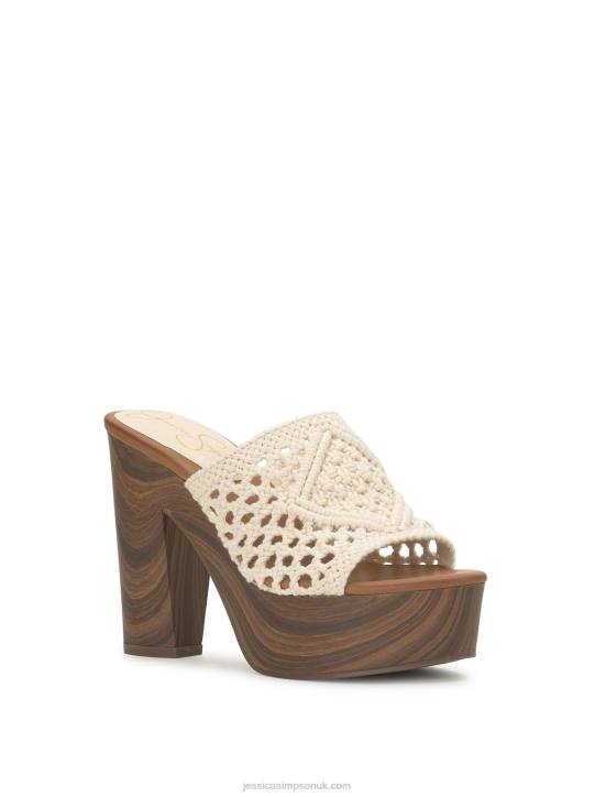 Shelbie Platform Slide in NaturalJessica Simpson 6JRJ158