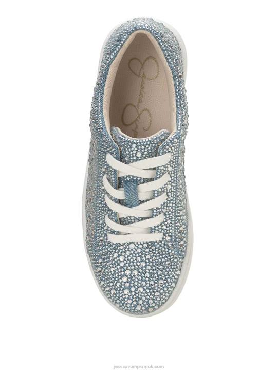 Silesta Casual Sneaker in Blue DenimJessica Simpson 6JRJ112