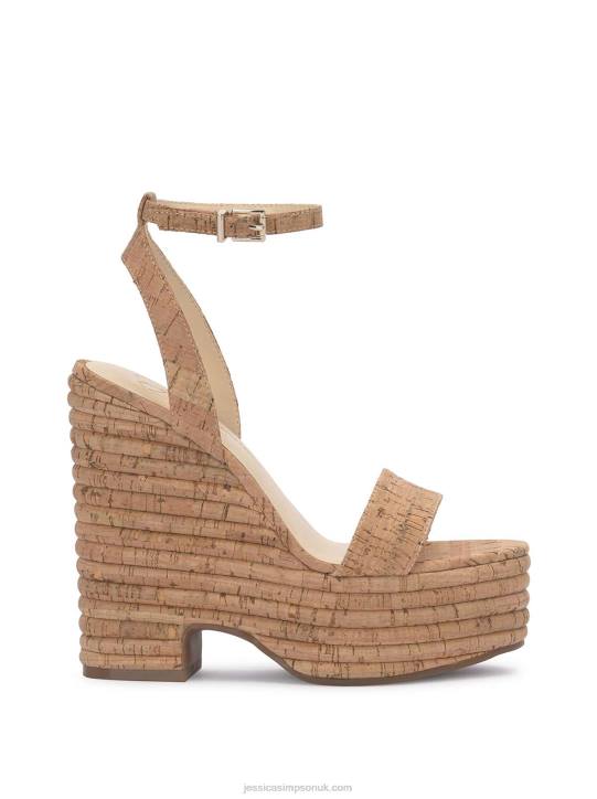 Charae Platform Wedge in NaturalJessica Simpson 6JRJ1