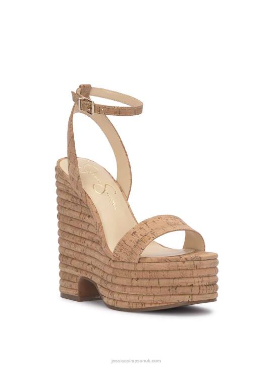 Charae Platform Wedge in NaturalJessica Simpson 6JRJ1