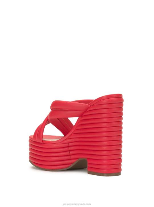 Citali Platfrom Wedge in Dahlia RedJessica Simpson 6JRJ167