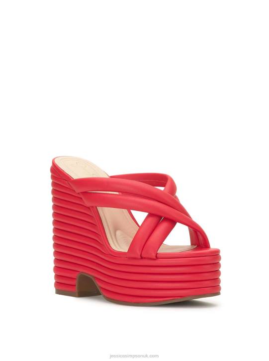 Citali Platfrom Wedge in Dahlia RedJessica Simpson 6JRJ167