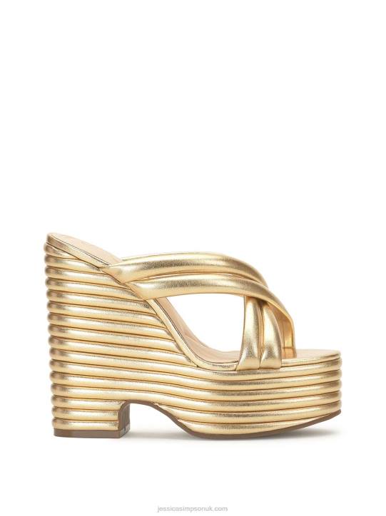 Citali Platfrom Wedge in GoldJessica Simpson 6JRJ2