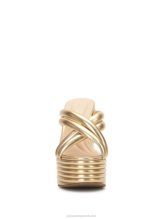 Citali Platfrom Wedge in GoldJessica Simpson 6JRJ2