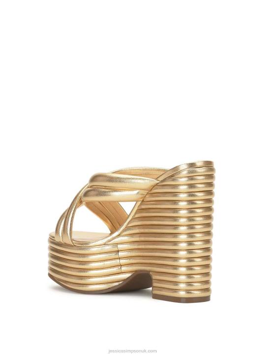 Citali Platfrom Wedge in GoldJessica Simpson 6JRJ2