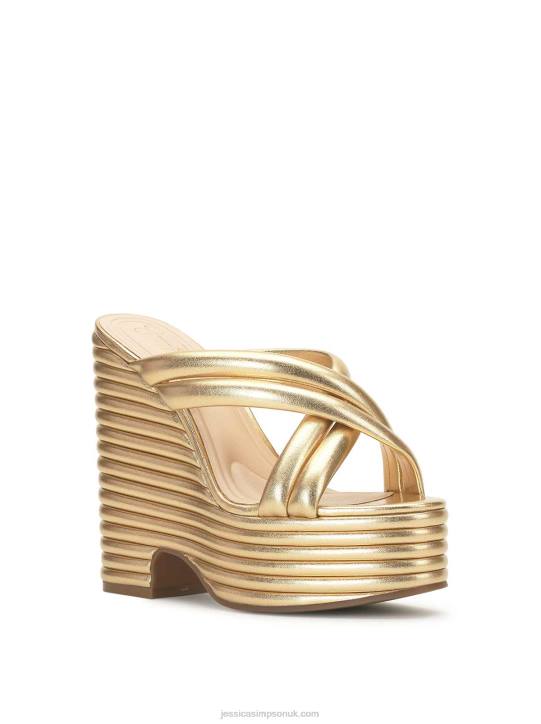 Citali Platfrom Wedge in GoldJessica Simpson 6JRJ2