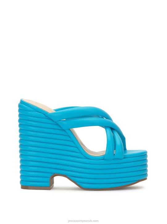 Citali Platfrom Wedge in Nevada BlueJessica Simpson 6JRJ168
