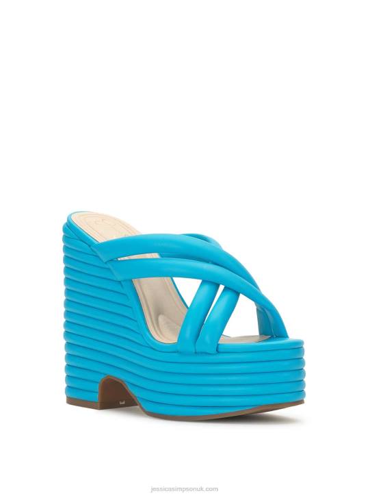 Citali Platfrom Wedge in Nevada BlueJessica Simpson 6JRJ168
