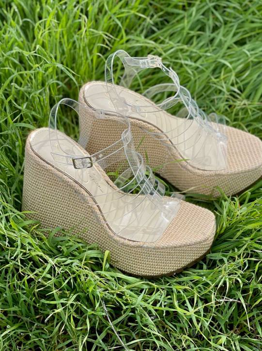Divinia Platform Wedge in NaturalJessica Simpson 6JRJ26