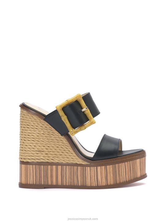 Hendrya Wedge in BlackJessica Simpson 6JRJ25
