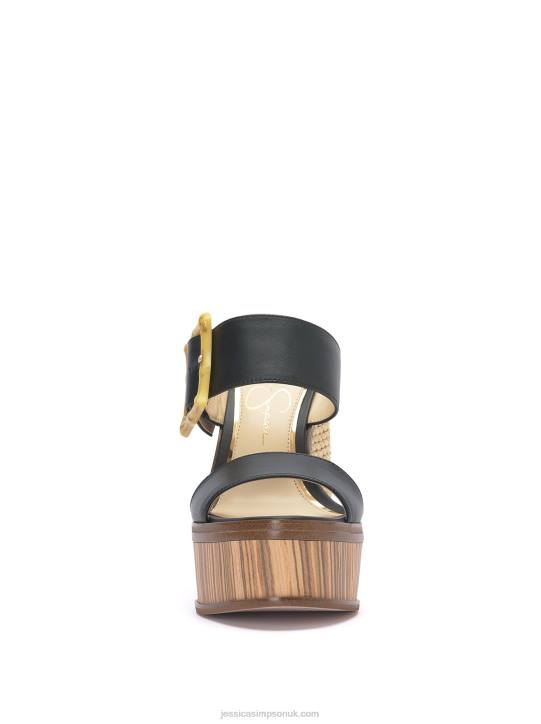 Hendrya Wedge in BlackJessica Simpson 6JRJ25