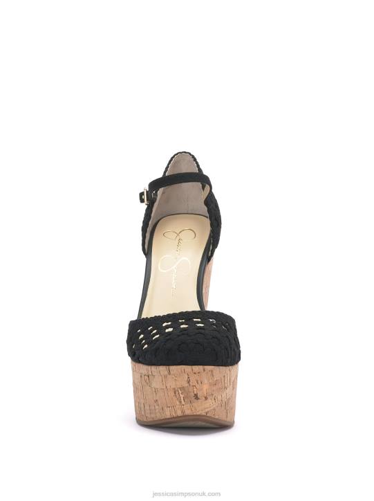 Marshela Wedge in BlackJessica Simpson 6JRJ187