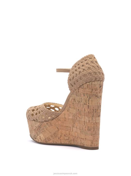 Marshela Wedge in NaturalJessica Simpson 6JRJ28