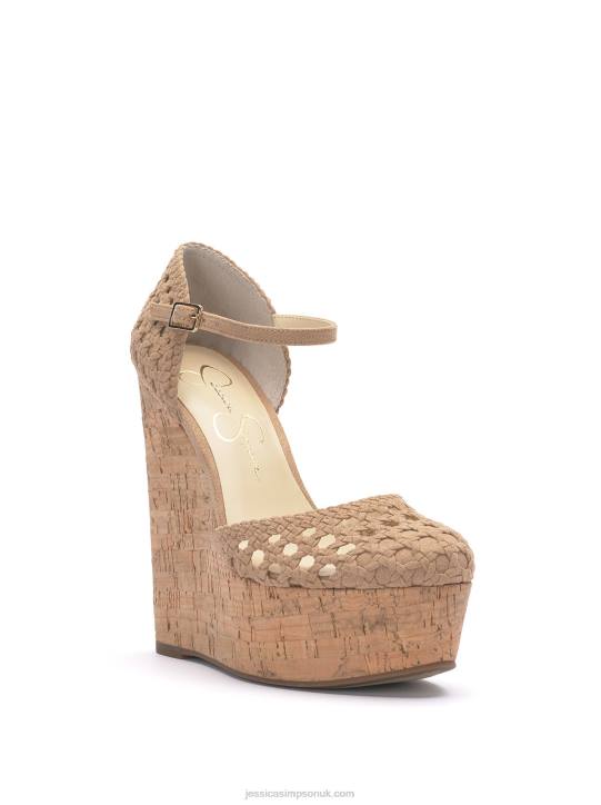 Marshela Wedge in NaturalJessica Simpson 6JRJ28