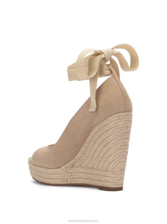 Zavida Espadrille Wedge in AlmondJessica Simpson 6JRJ15