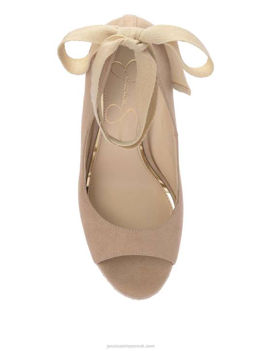 Zavida Espadrille Wedge in AlmondJessica Simpson 6JRJ15