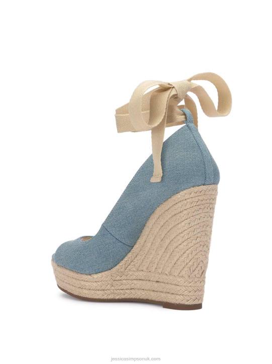Zavida Espadrille Wedge in DenimJessica Simpson 6JRJ145