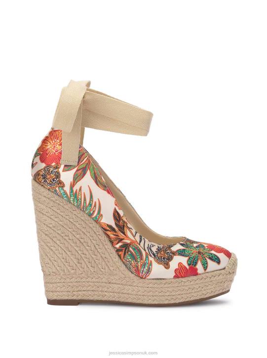 Zexie Platform Wedge in JungleJessica Simpson 6JRJ30