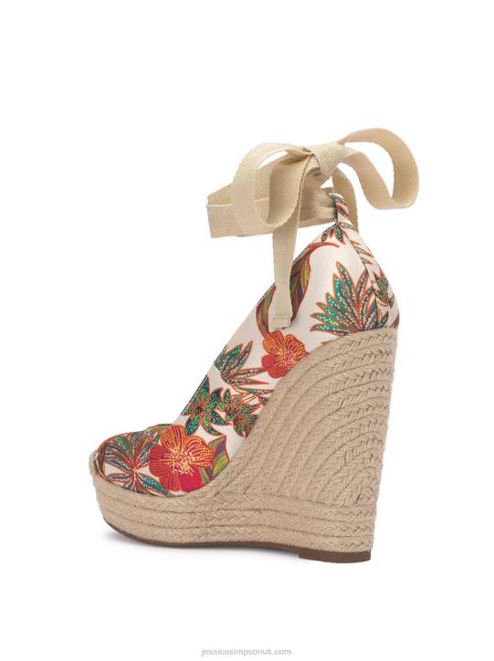 Zexie Platform Wedge in JungleJessica Simpson 6JRJ30
