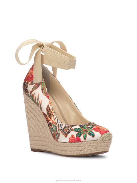 Zexie Platform Wedge in JungleJessica Simpson 6JRJ30