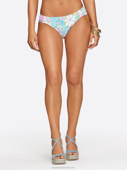 Crazy Daisy Side Shirred Hipster in MultiJessica Simpson 6JRJ842