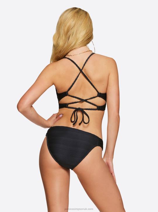 Basic Solids Cropped Cami in BlackJessica Simpson 6JRJ817