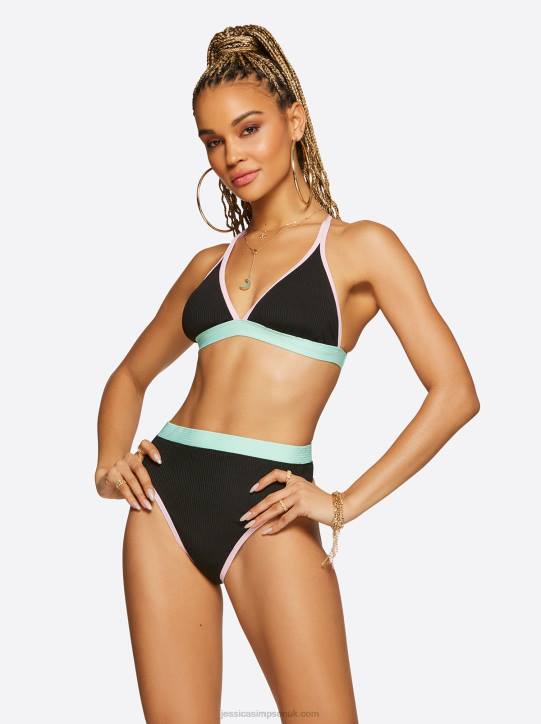 Chop & Change Triangle Top in BlackJessica Simpson 6JRJ814