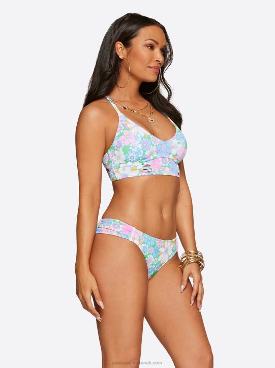 Crazy Daisy Crop Cami in MultiJessica Simpson 6JRJ829