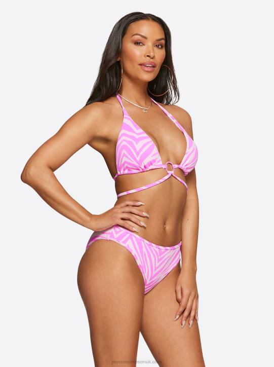 Eletric Zebra Triangle Top in TulipJessica Simpson 6JRJ804