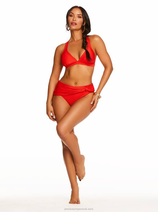 Pretty in Pique Bra in PepperJessica Simpson 6JRJ872