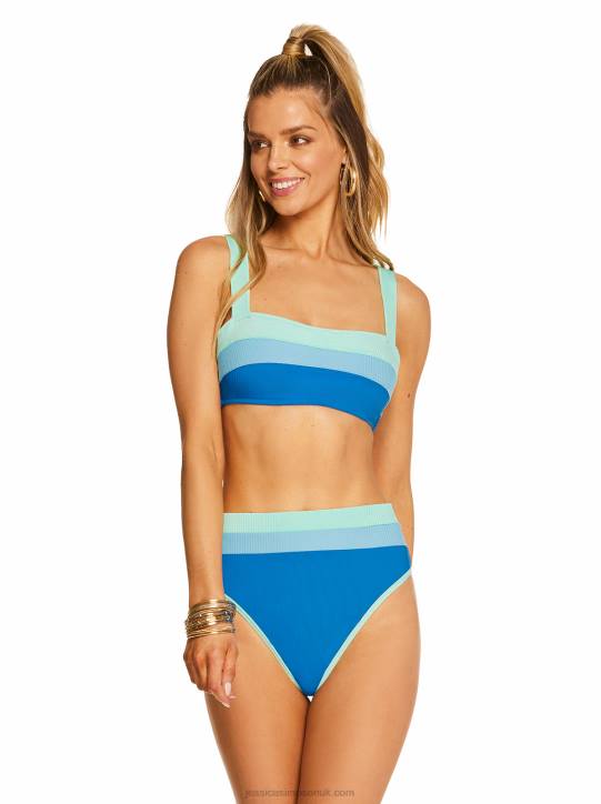 South Of The Border Bandeau in Teal AirJessica Simpson 6JRJ882