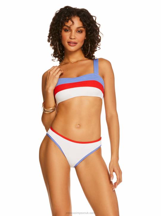South Of The Border Bandeau in White PepperJessica Simpson 6JRJ879