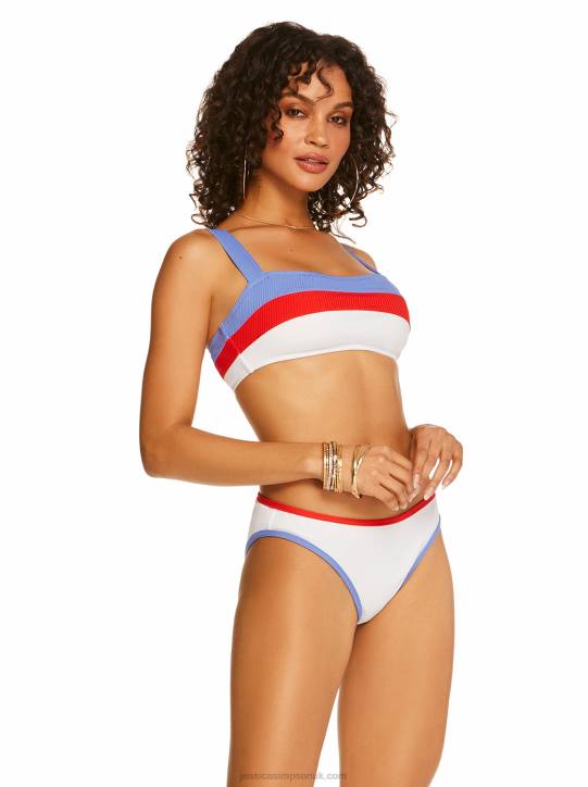 South Of The Border Bandeau in White PepperJessica Simpson 6JRJ879