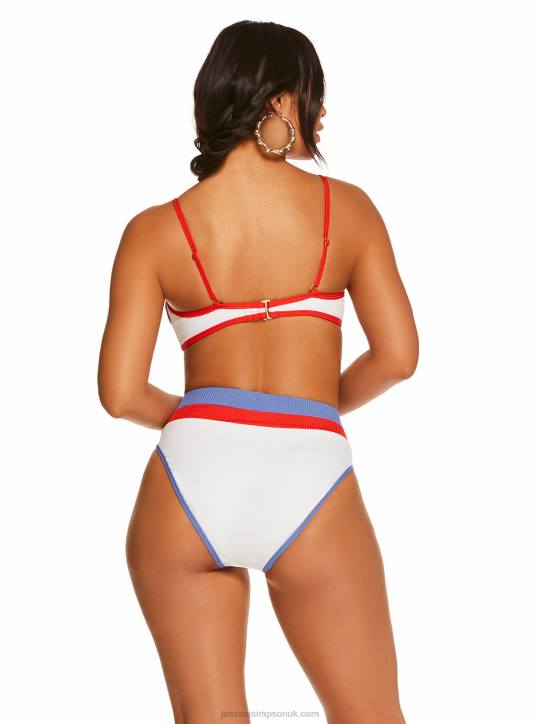 South Of the Border Sweatheart Top in White PepperJessica Simpson 6JRJ877