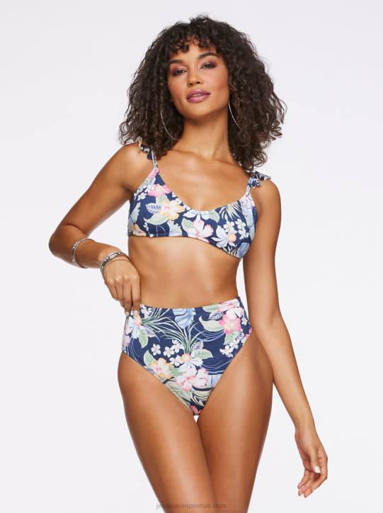 Stranded In Paradise Flutter Bra in MultiJessica Simpson 6JRJ846