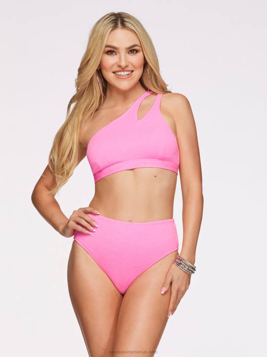 Sweet Daisy One Shoulder Top in Lip GlossJessica Simpson 6JRJ830