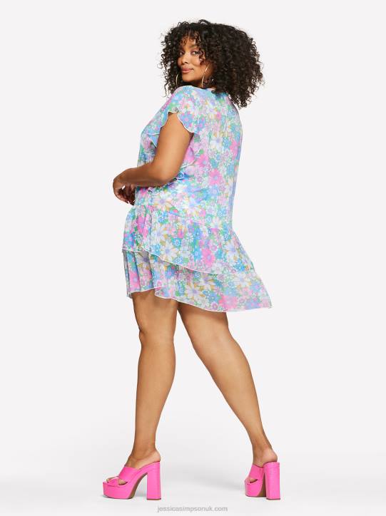 Crazy Daisy Cover Up in MultiJessica Simpson 6JRJ826