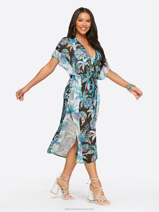 Jungle Cruise Cover Up in MultiJessica Simpson 6JRJ798