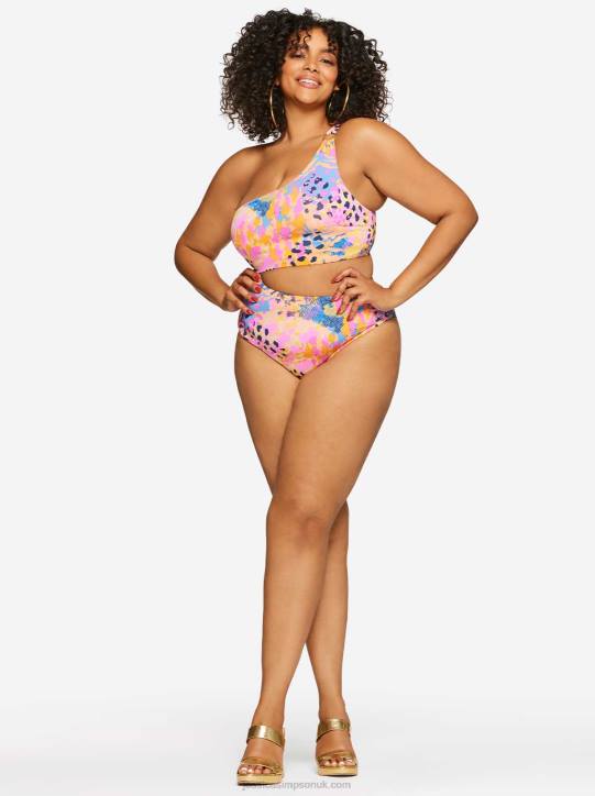 Fashionably Late One Piece in Lip Gloss LeopardJessica Simpson 6JRJ835